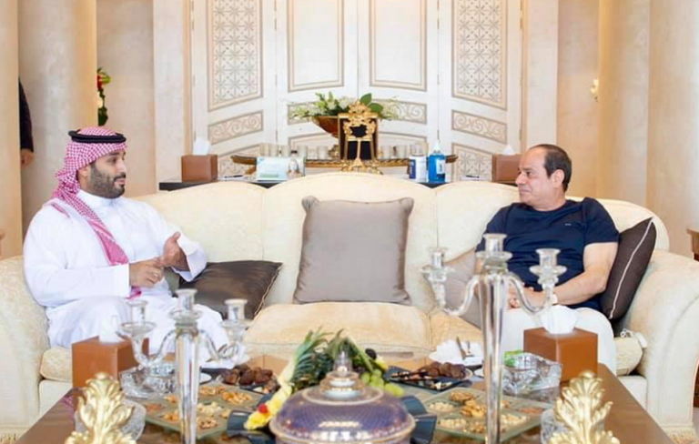 مصادر لـ”سعودي ليكس” تكشف تفاصيل لقاء بن سلمان والسيسي