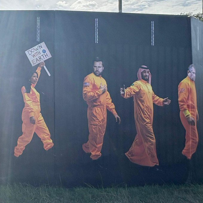 عمل فني عالمي ساخر يكرس السمعة الملطخة لمحمد بن سلمان